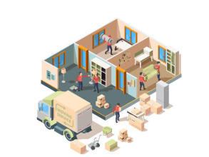 專業公司搬家服務 廂貨車及1.5噸貨車，提供人工搬運與打包